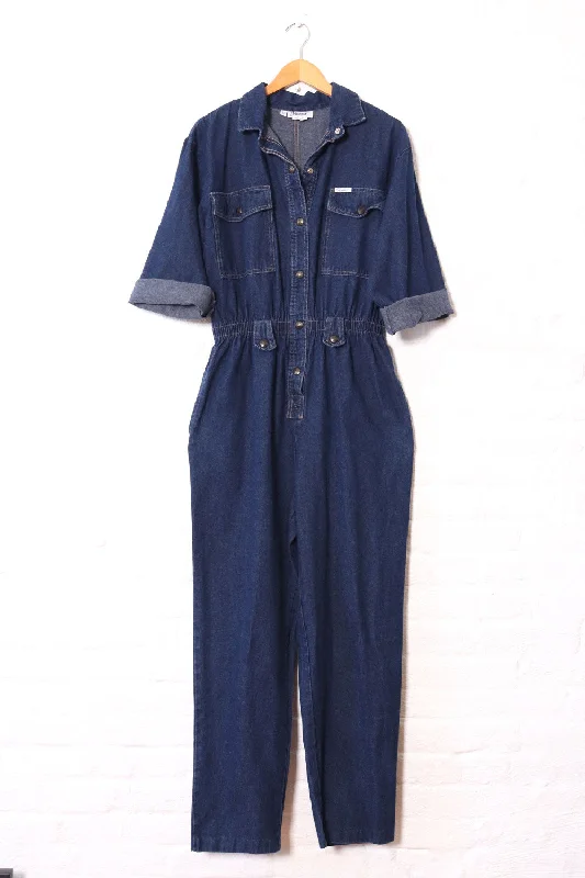 Dreams Dark Denim Coveralls M/L