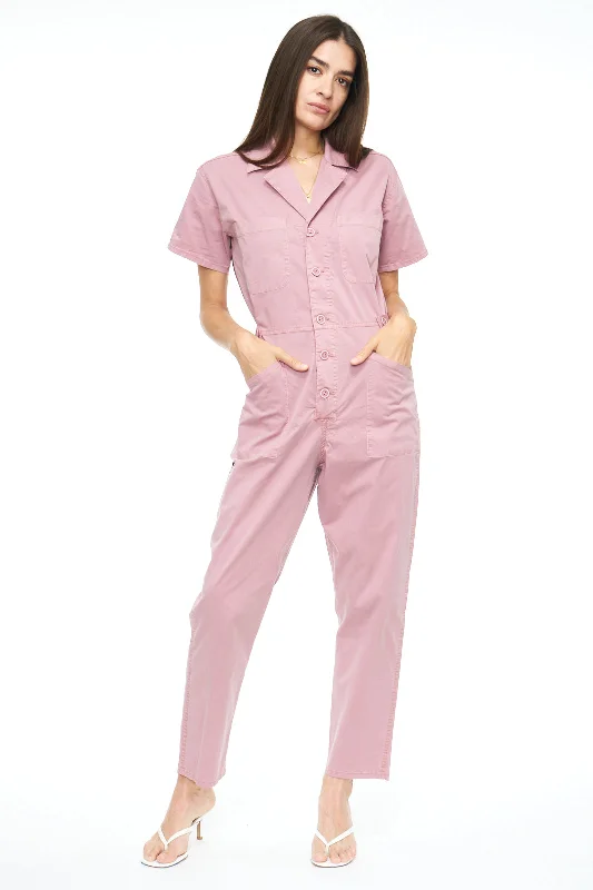 Grover Short Sleeve Field Suit - Ash Rose