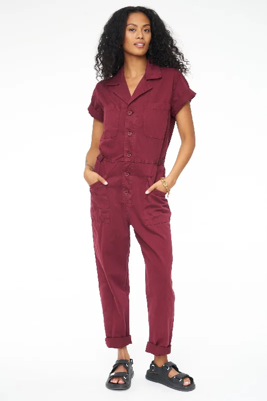 Grover Short Sleeve Field Suit - Merlot