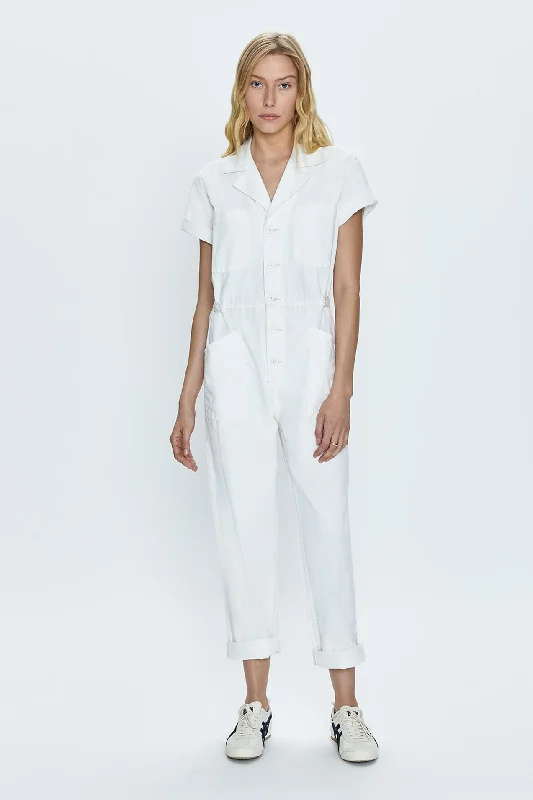 Grover Short Sleeve Field Suit - Alabaster