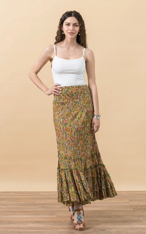 Lola Skirt, Long, Meadow