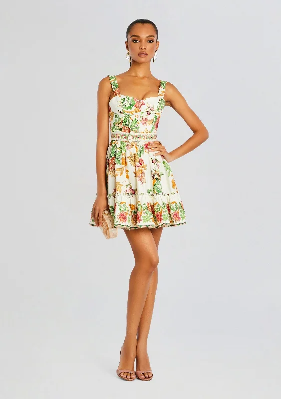 Pahi Short Dress With Belt