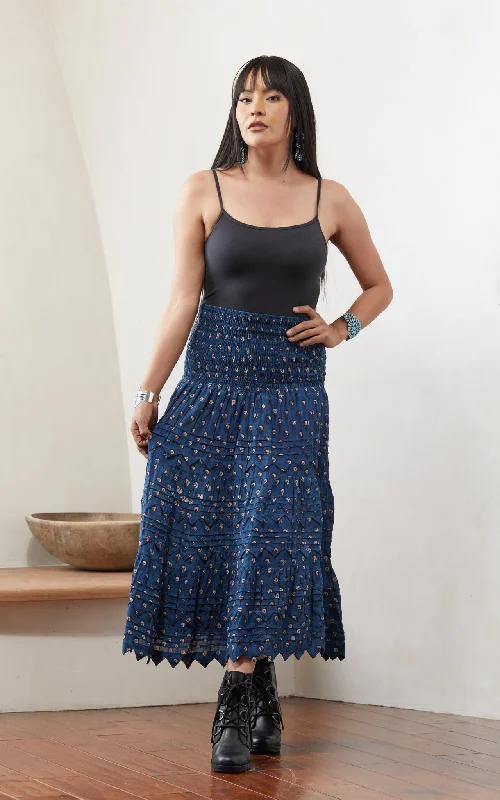 Pico Skirt, Short, Dulce Indigo