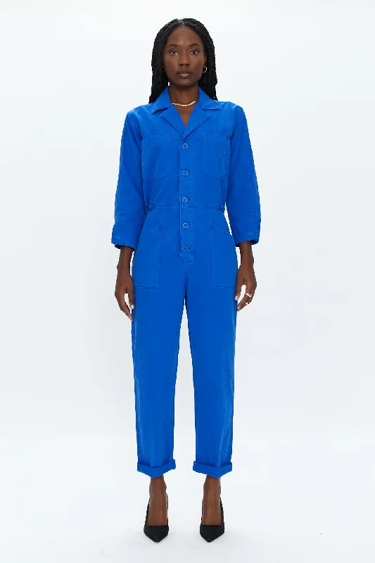 Tanner Long Sleeve Field Suit - Cobalt