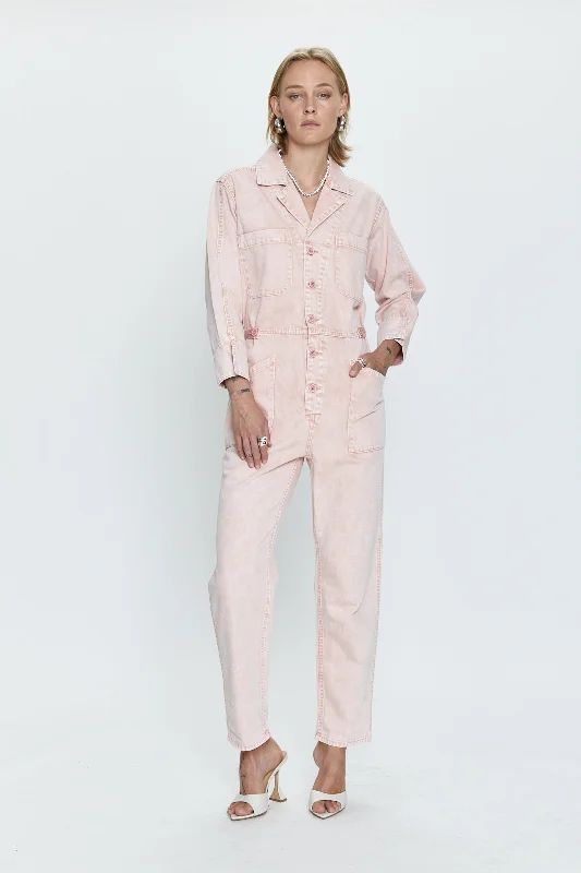 Tanner Long Sleeve Field Suit - Mellow Rose Snow