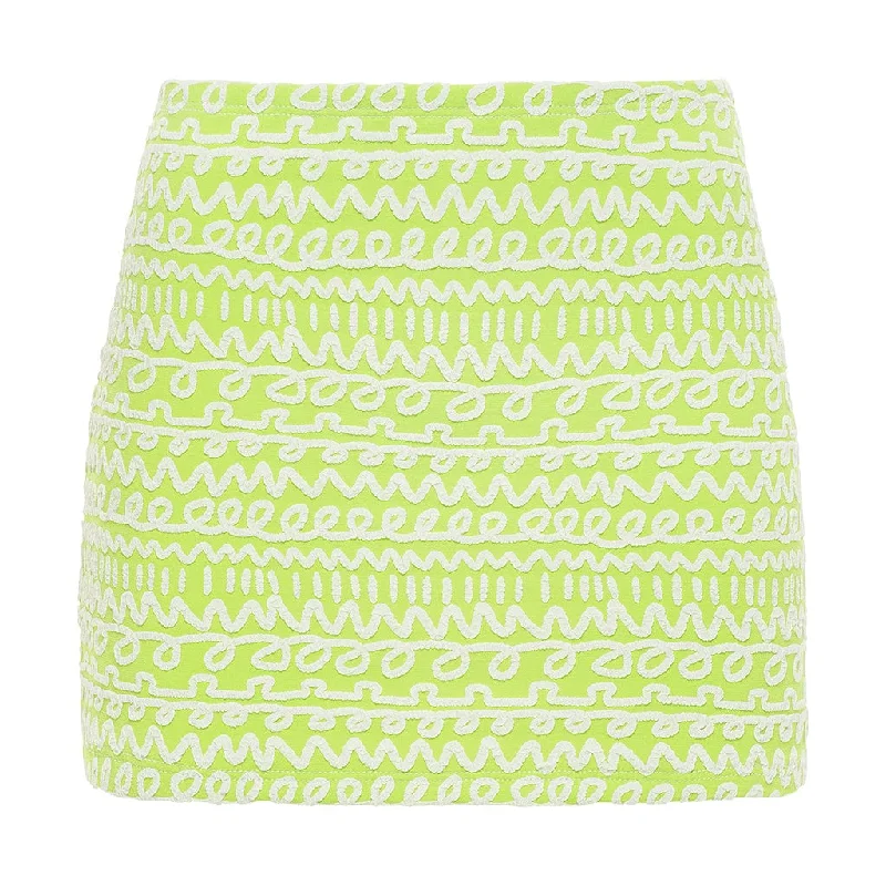 Micro Skirt | Lime Icing