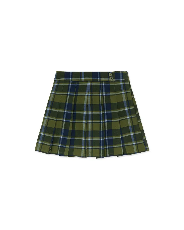 Classic Plaid Tennis Skirt | Basil